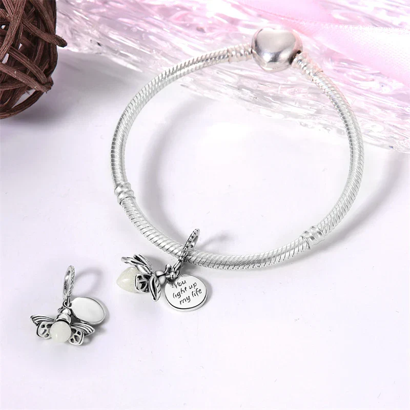 2024 Original New in Romantic Retro Classic Series Lotus Charm Beads Fits Pandach Bracelet Women 925 Silver Pendant Bead Jewelry - Image 15