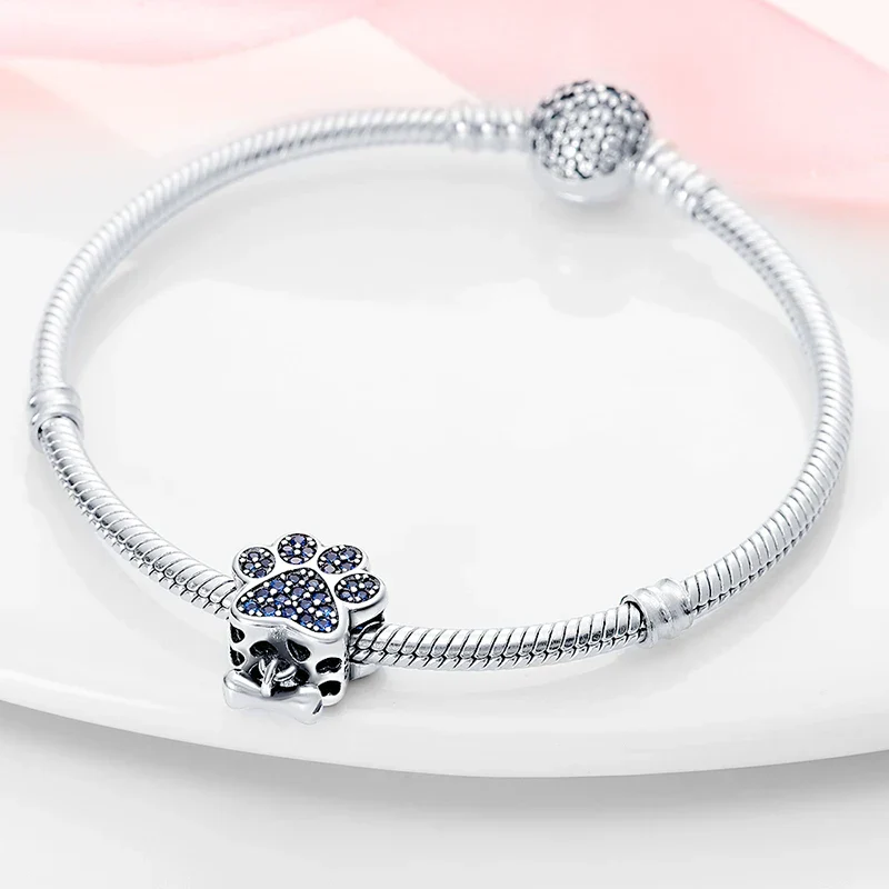2024 Original New in Romantic Retro Classic Series Lotus Charm Beads Fits Pandach Bracelet Women 925 Silver Pendant Bead Jewelry - Image 22