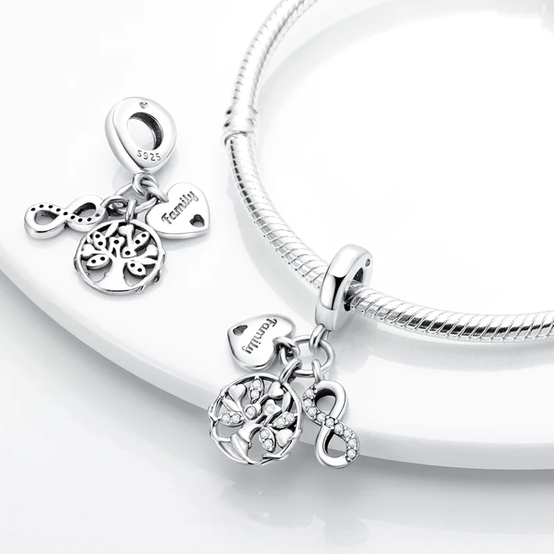 2024 Original New in Romantic Retro Classic Series Lotus Charm Beads Fits Pandach Bracelet Women 925 Silver Pendant Bead Jewelry - Image 30
