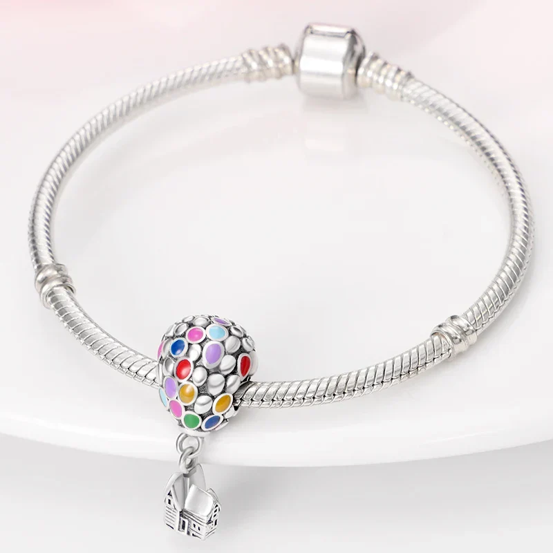 2024 Original New in Romantic Retro Classic Series Lotus Charm Beads Fits Pandach Bracelet Women 925 Silver Pendant Bead Jewelry - Image 33