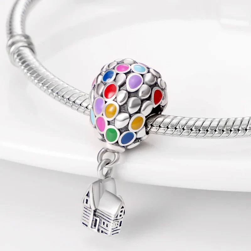 2024 Original New in Romantic Retro Classic Series Lotus Charm Beads Fits Pandach Bracelet Women 925 Silver Pendant Bead Jewelry - Image 34