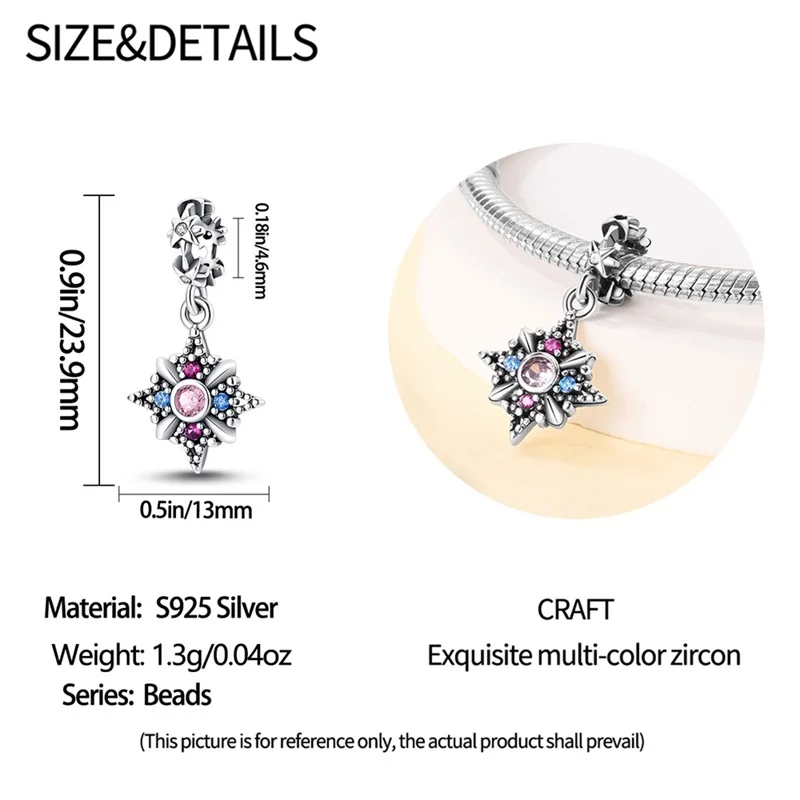 2024 Original New in Romantic Retro Classic Series Lotus Charm Beads Fits Pandach Bracelet Women 925 Silver Pendant Bead Jewelry - Image 53