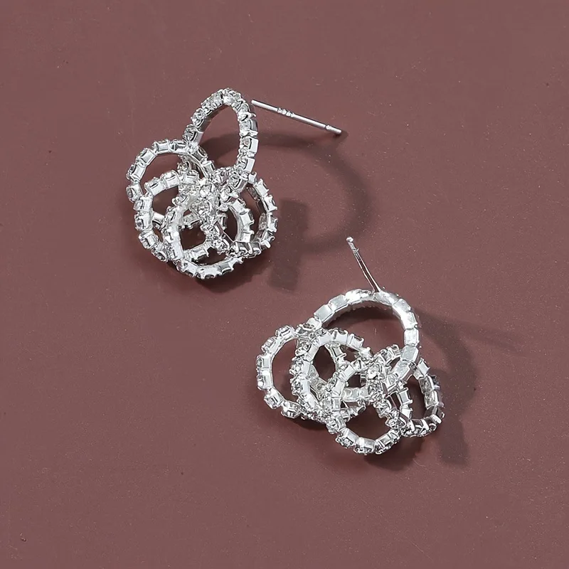 2PC Simple and Fashionable U-shaped Earrings Exquisite Women's Daily Leisure Party Earrings Outdoor Festival Gifts-030 - Image 4