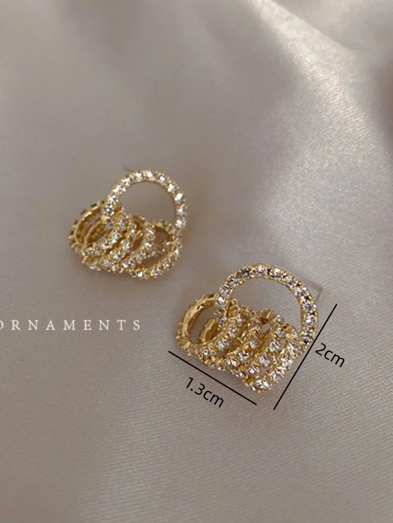 2PC Simple and Fashionable U-shaped Earrings Exquisite Women's Daily Leisure Party Earrings Outdoor Festival Gifts-030 - Image 8