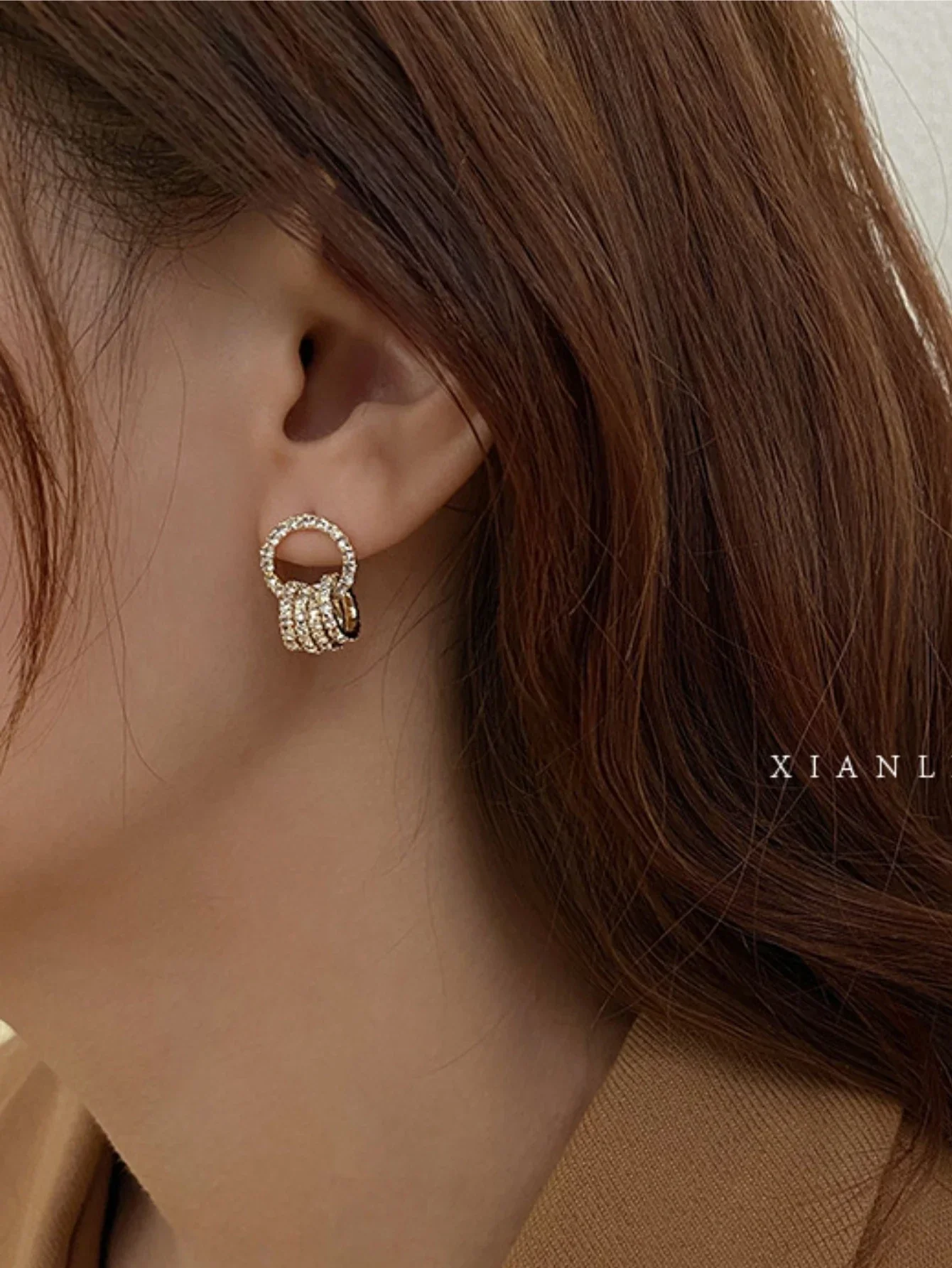 2PC Simple and Fashionable U-shaped Earrings Exquisite Women's Daily Leisure Party Earrings Outdoor Festival Gifts-030 - Image 9