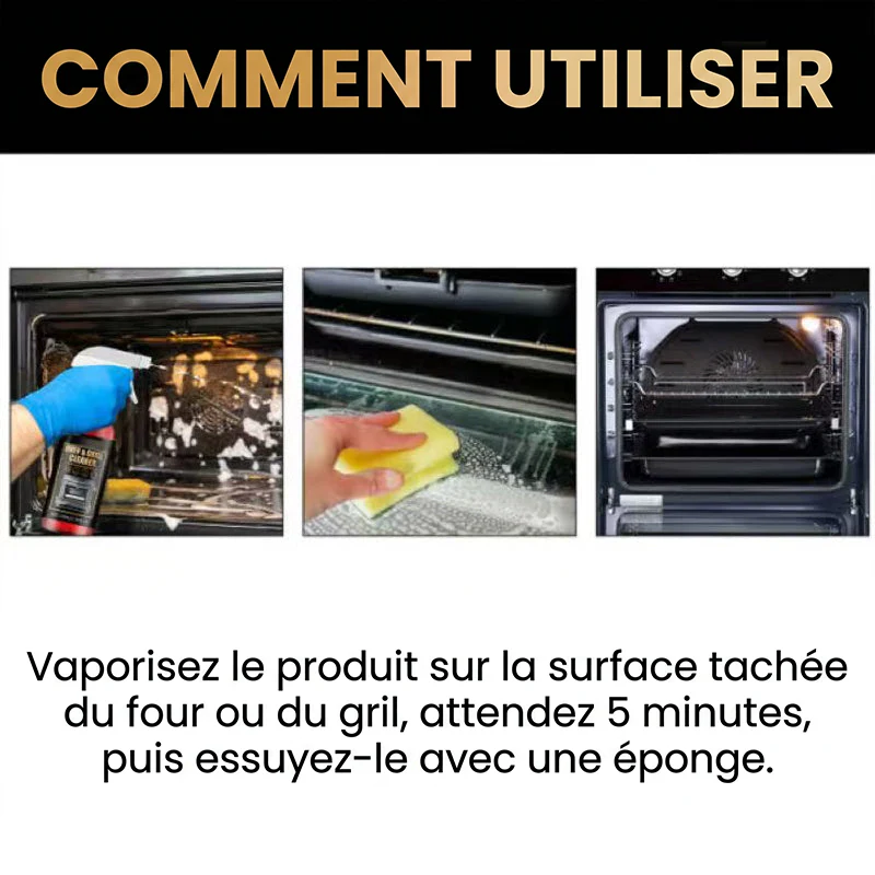 🎉Cadeau du Nouvel An 50 % DE RÉDUCTION !🧼Spray nettoyant puissant pour four et grill : élimine sans effort la graisse et les résidus alimentaires, sans frotter ! - Image 10