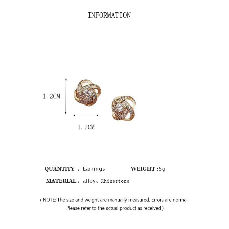 Light Luxury Zircon Stud Earrings Simple Cross Hollow Geometric Earrings Wedding Party Exquisite Ear Jewellery Women Gifts - Image 7