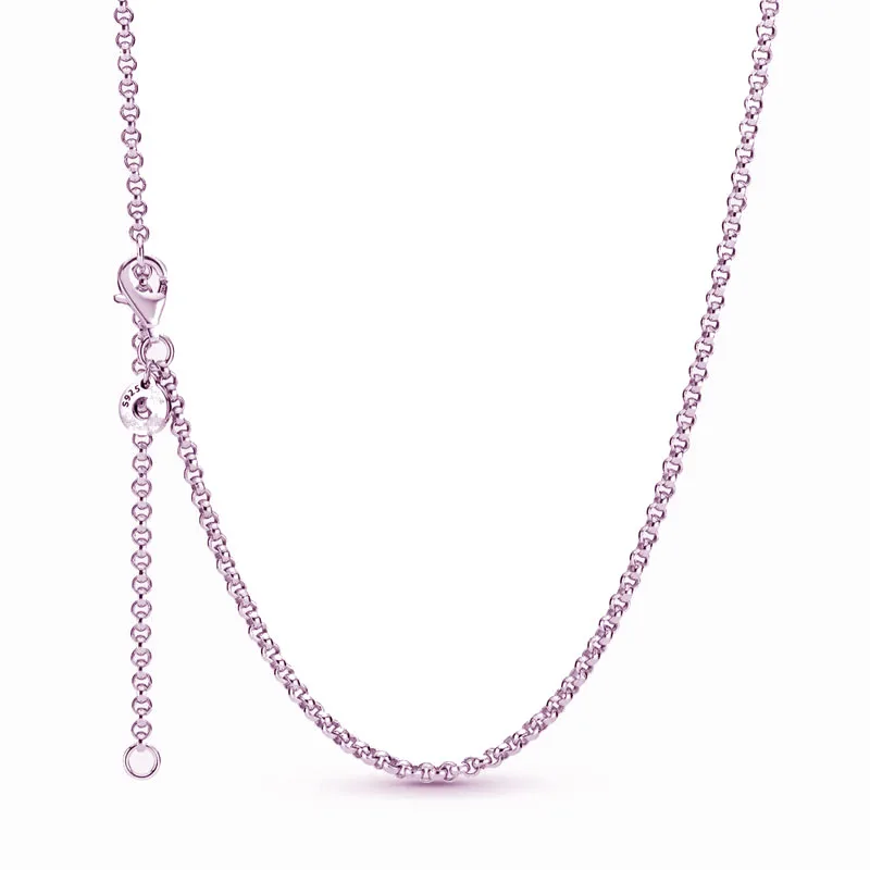 New 2023 Fashion Pink Pansy Flower Pendant Bead 925 Sterling Silver Plated Fit Necklace Keychain Charm DIY Jewelry Bracelet - Image 58